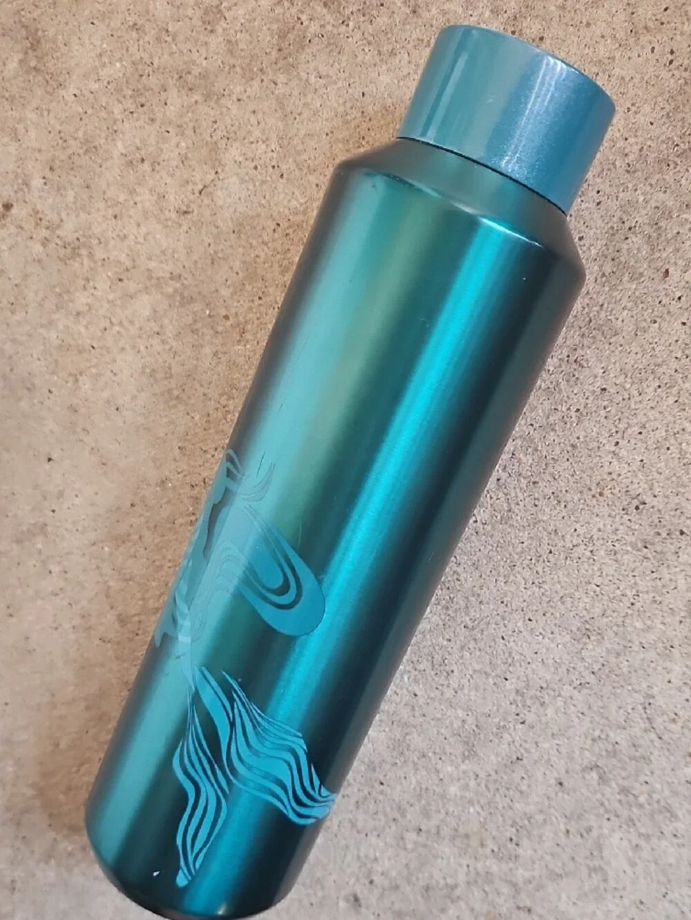 Starbucks Metallic Teal Mermaid Stainless Steel Tumbler 20 fl.oz. Vacuum Seal